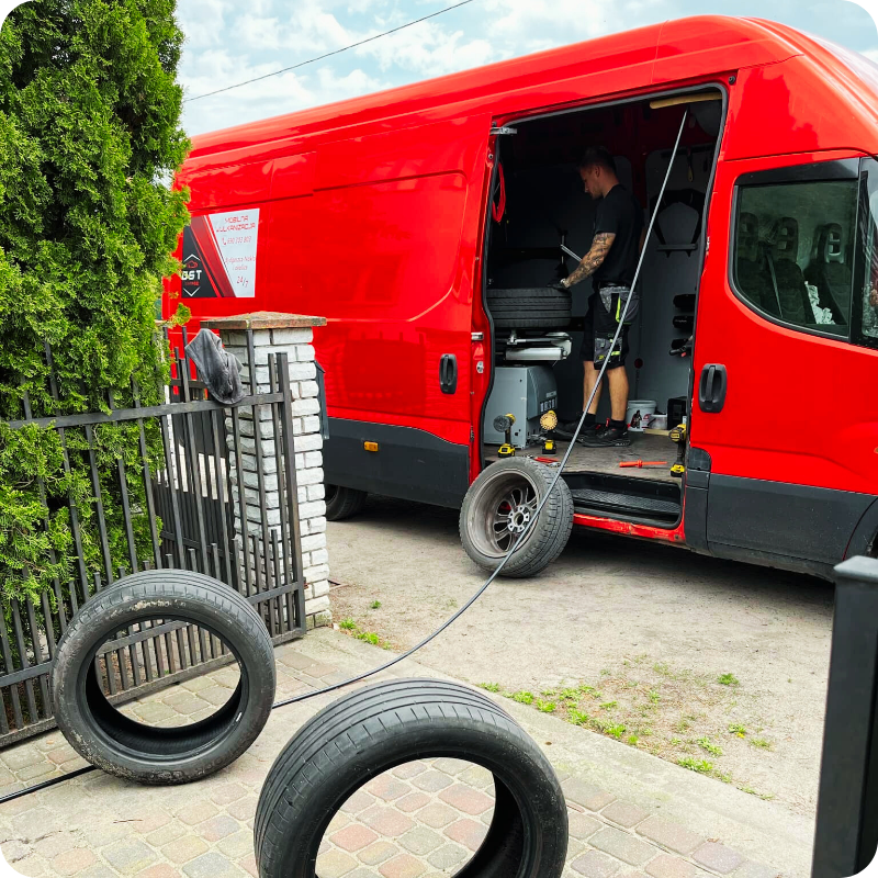 Mobilna wulkanizacja w Twojej okolicy - Bydgoszcz, Nakło - OST Garage